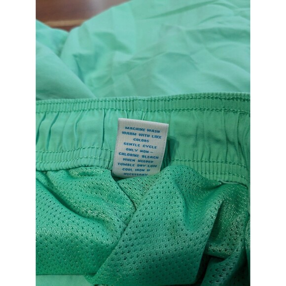 Caribbean Roundtree & Yorke Mint Green Medium Men's Swim Trunks Shorts - Picture 9 of 9